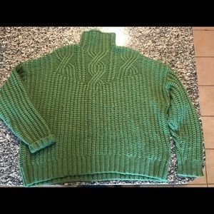 Mock neck sweater